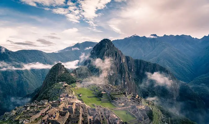 Machu Picchu é um Patrimônio da Humanidade pela Unesco