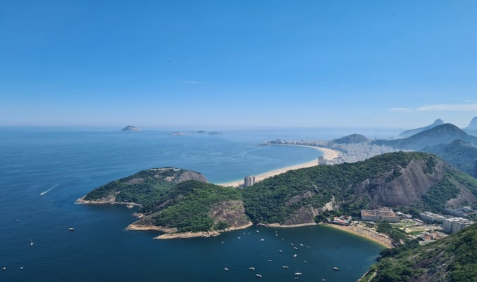 A paisagem do Rio de Janeiro é de tirar o fôlego